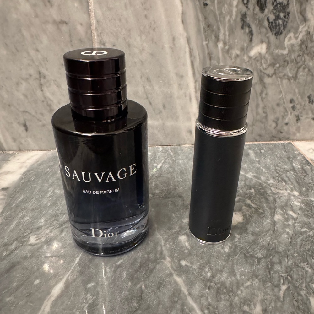 Christian Dior Sauvage Cologne w/Travel Spray